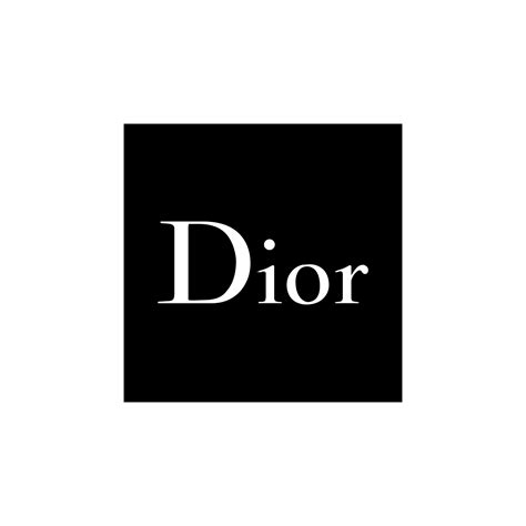 dior transparent logo